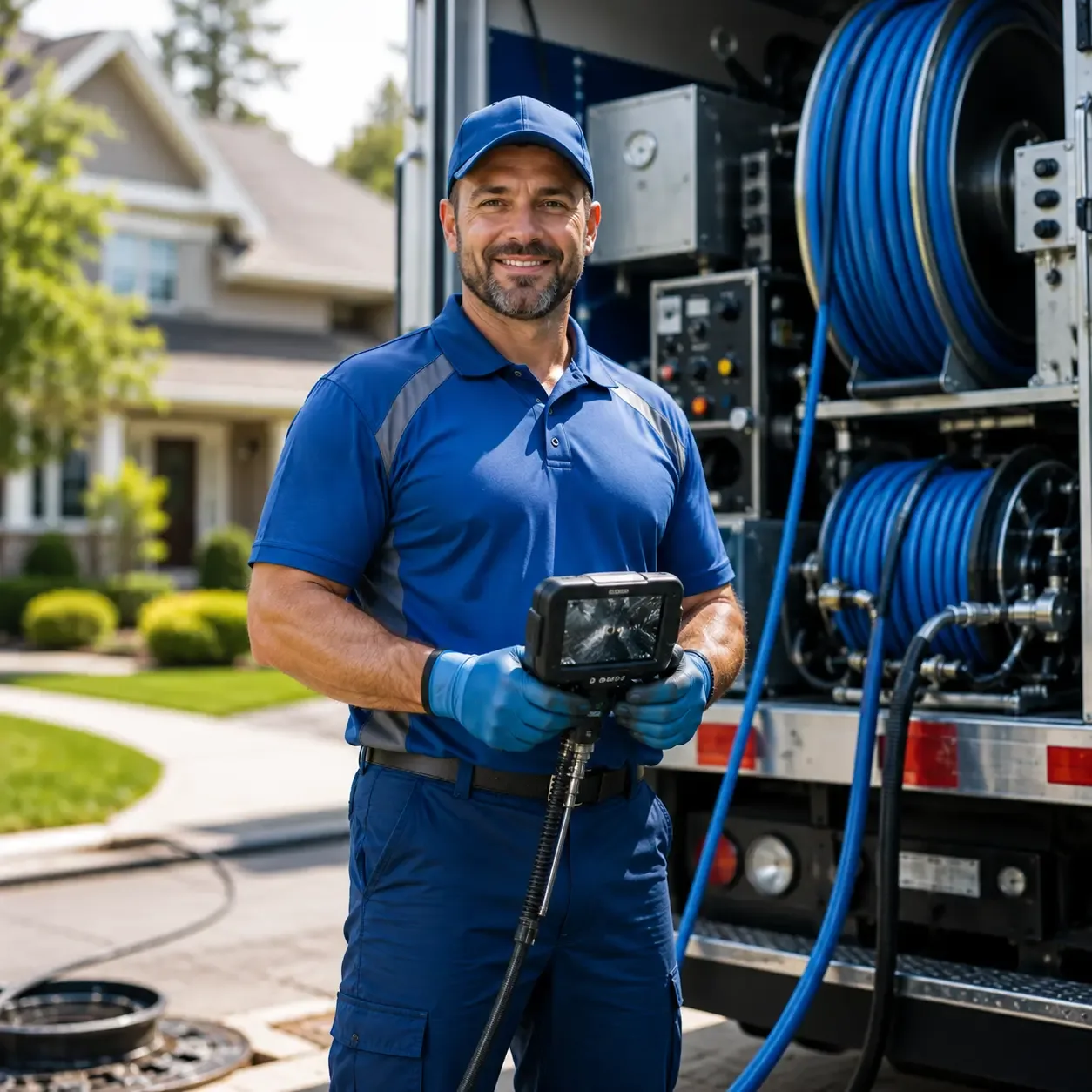 Local outdoor drain cleaning specialists in Muir, MI